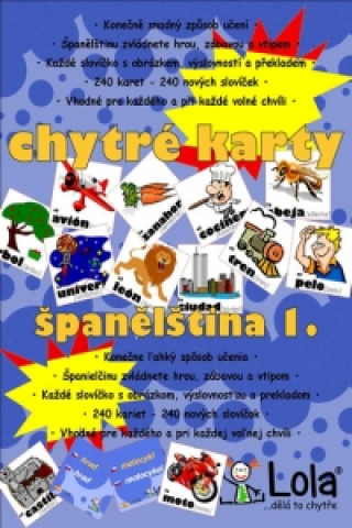 Kniha Chytré karty - Španělština slovíčka 1 
