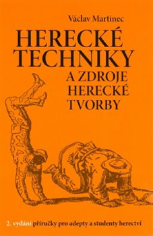Kniha Herecké techniky a zdroje herecké tvorby Václav Martinec