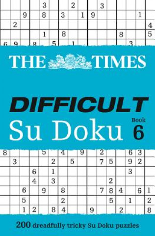 Kniha Times Difficult Su Doku Book 6 The Times Mind Games