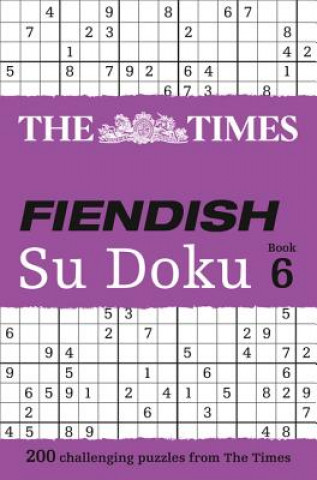 Könyv Times Fiendish Su Doku Book 6 The Times Mind Games