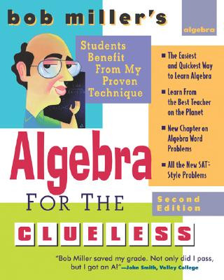 Carte Bob Miller's Algebra for the Clueless Bob Miller