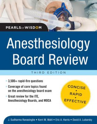 Książka Anesthesiology Board Review Pearls of Wisdom 3/E Sudharma Ranasinghe