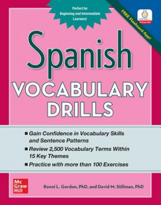 Kniha Spanish Vocabulary Drills Ronni Gordon