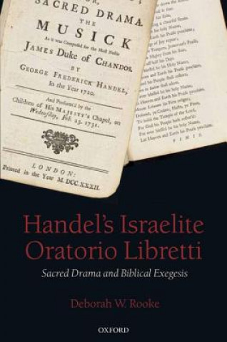 Carte Handel's Israelite Oratorio Libretti DeborahW Rooke