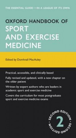 Kniha Oxford Handbook of Sport and Exercise Medicine Domhnall MacAuley