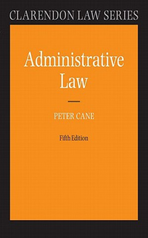 Książka Administrative Law Peter Cane