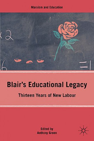 Kniha Blair's Educational Legacy Anthony Green