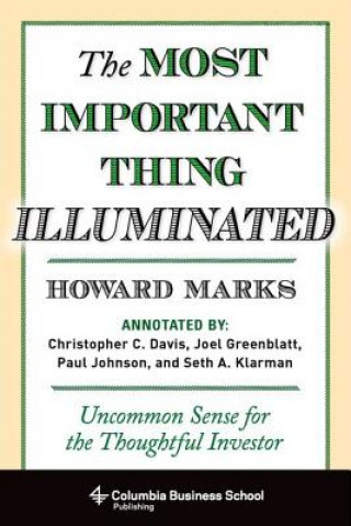 Knjiga Most Important Thing Illuminated Marks