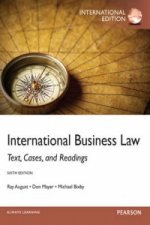Carte International Business Law: International Edition Ray August