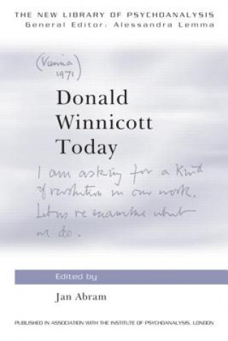 Könyv Donald Winnicott Today Jan Abram