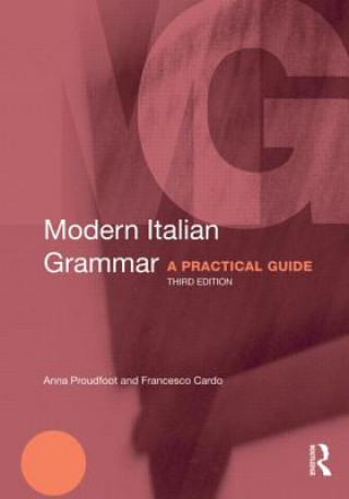 Kniha Modern Italian Grammar Anna Proudfoot