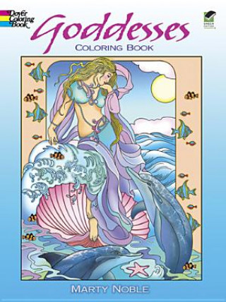 Könyv Goddesses Coloring Book Marty Noble