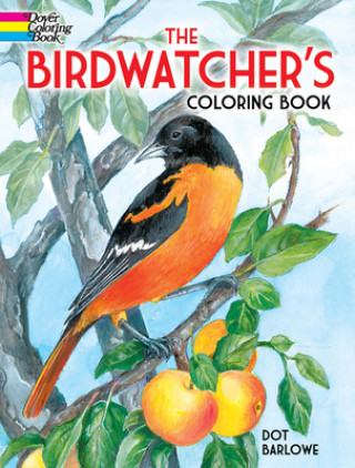 Knjiga Birdwatcher's Coloring Book Dot Barlowe