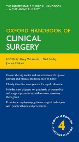 Carte Oxford Handbook of Clinical Surgery Greg McLatchie