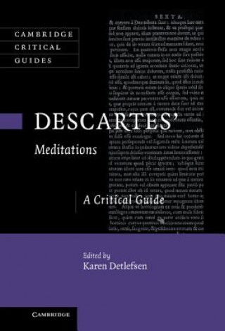 Książka Descartes' Meditations Karen Detlefsen