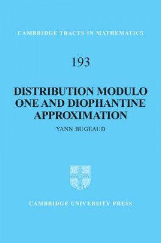 Könyv Distribution Modulo One and Diophantine Approximation Yann Bugeaud