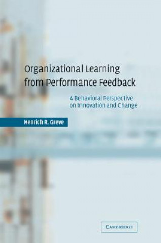 Könyv Organizational Learning from Performance Feedback Henrich R Greve