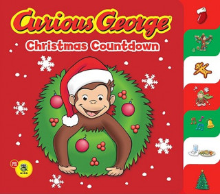 Kniha Curious George Christmas Countdown H A Rey