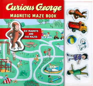 Könyv Curious George Magnetic Maze Book Margret Rey