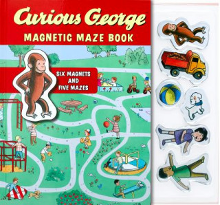 Livre Curious George Magnetic Maze Book Margret Rey