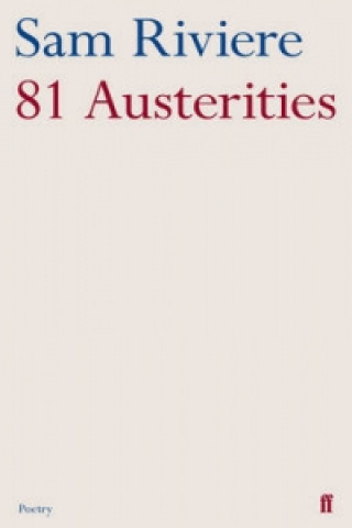 Livre 81 Austerities Sam Riviere