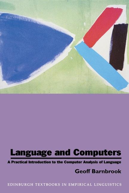 Book Language and Computers Geoff Barnbrook