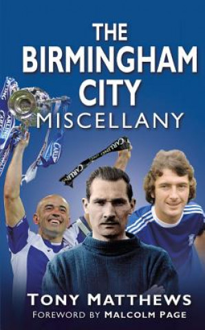 Carte Birmingham City Miscellany Tony Matthews