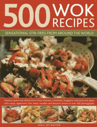 Kniha 500 Wok Recipes Jenni Fleetwood