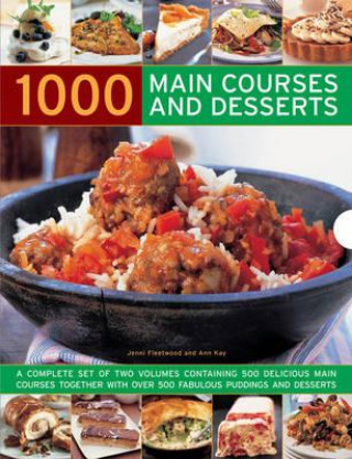 Könyv 1000 Main Courses and Desserts Jenni Fleetwood