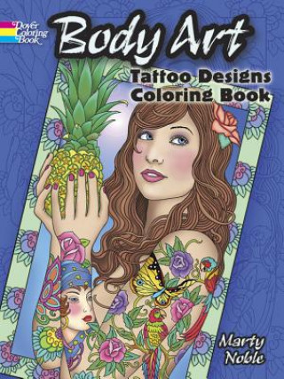 Книга Body Art Coloring Book Noble