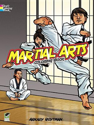 Kniha Martial Arts Coloring Book Roytman