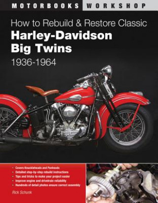 Könyv How to Rebuild and Restore Classic Harley-Davidson Big Twins 1936-1964 Rick Schunk