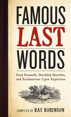 Könyv Famous Last Words Ray Robinson