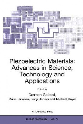 Książka Piezoelectric Materials: Advances in Science, Technology and Applications Carmen Galassi