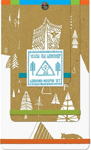 Buch Yellow Owl Woodlands Notepad Set Chronicle Books