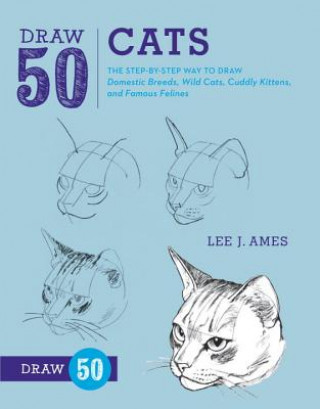 Könyv Draw 50 Cats Lee Ames