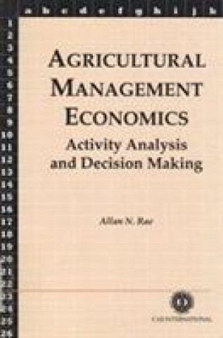 Buch Agricultural Management Economics Allan N Rae