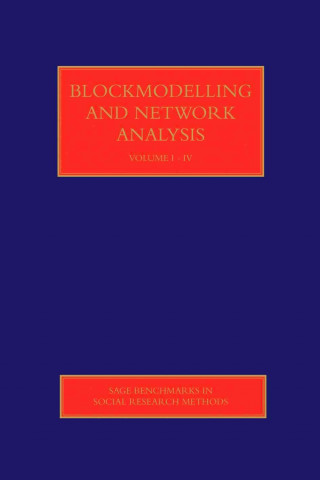 Könyv Blockmodelling and Network Analysis Doreian