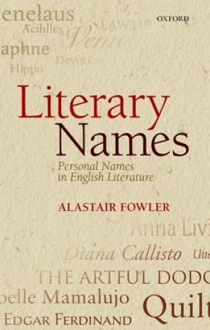 Carte Literary Names Alastair Fowler