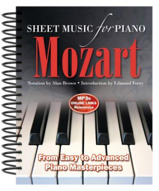 Kniha Mozart: Sheet Music for Piano 