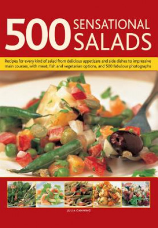 Book 500 Sensational Salads Julia Canning