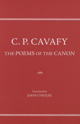 Kniha Poems of the Canon Constantine Cavafy