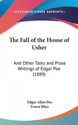 Kniha FALL OF THE HOUSE OF USHER Edgar Allan Poe