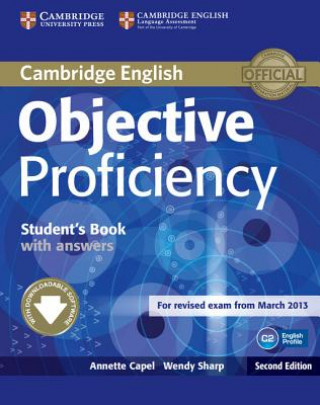 Knjiga Objective Proficiency Student's Book with Answers Annette Capel