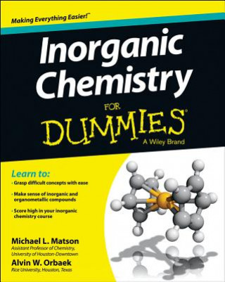 Book Inorganic Chemistry For Dummies Michael Matson