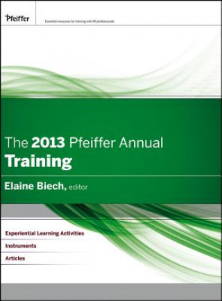 Buch 2013 Pfeiffer Annual - Training Elaine Biech