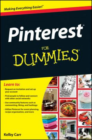 Könyv Pinterest For Dummies Kelby Carr