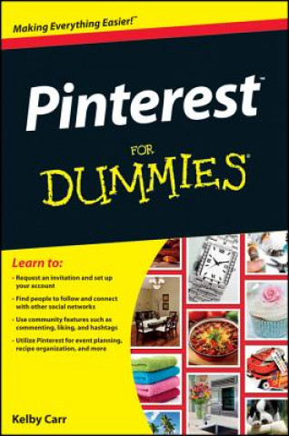 Kniha Pinterest For Dummies Kelby Carr