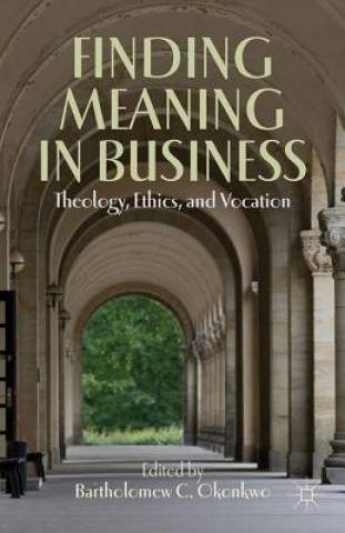 Book Finding Meaning in Business Bartholomew C Okonkwo