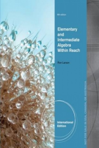 Kniha Elementary and Intermediate Algebra Ron Larson